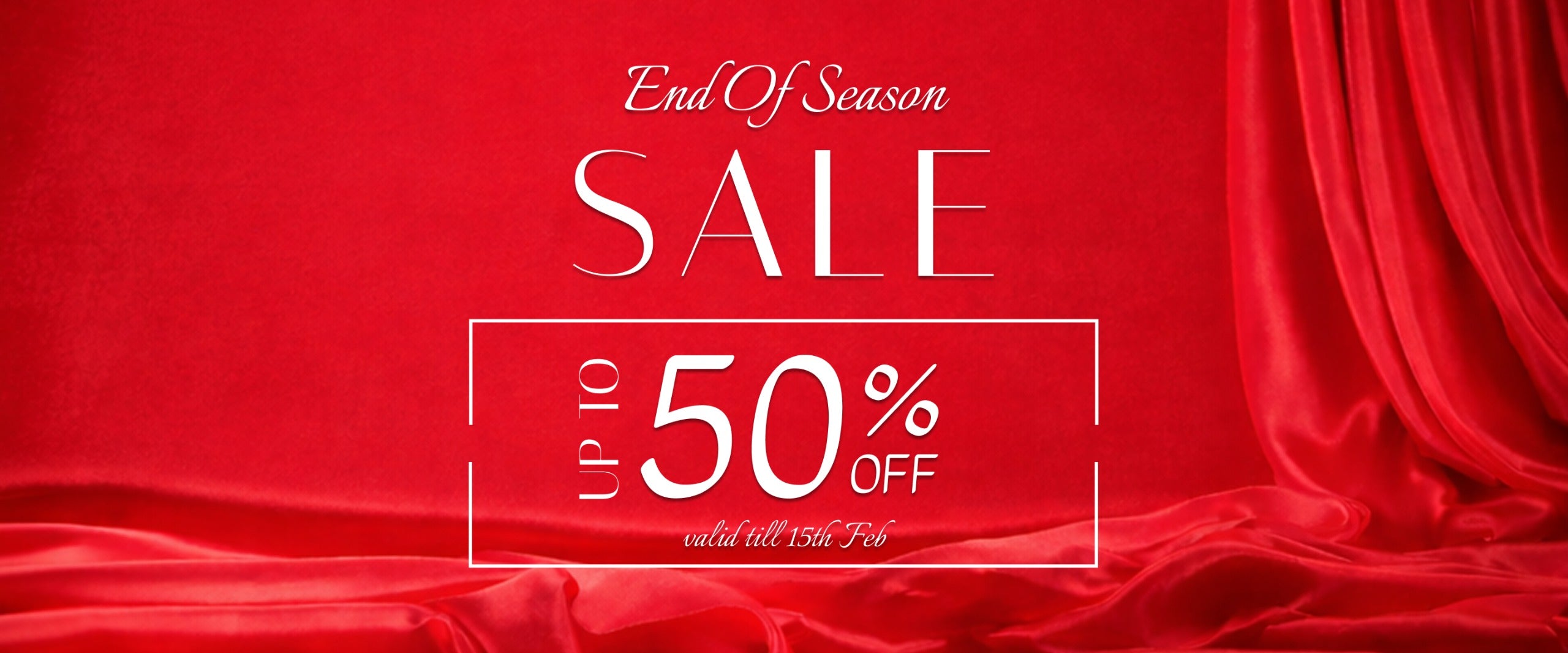 End Of Season Sale