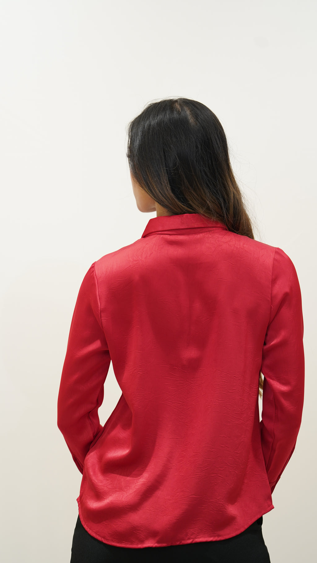 Crimson Red  Formal Shirt