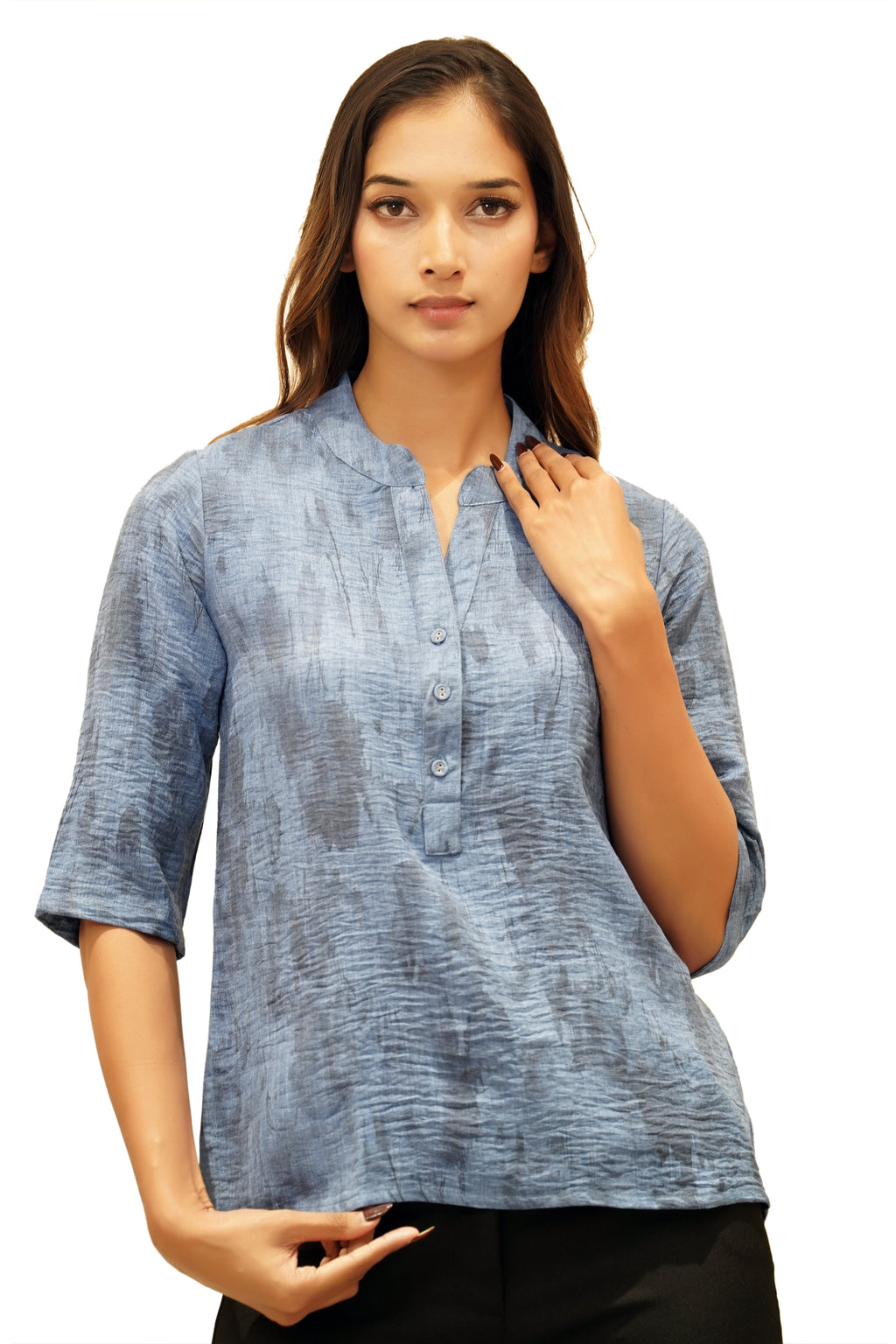 Abstract Textured Top