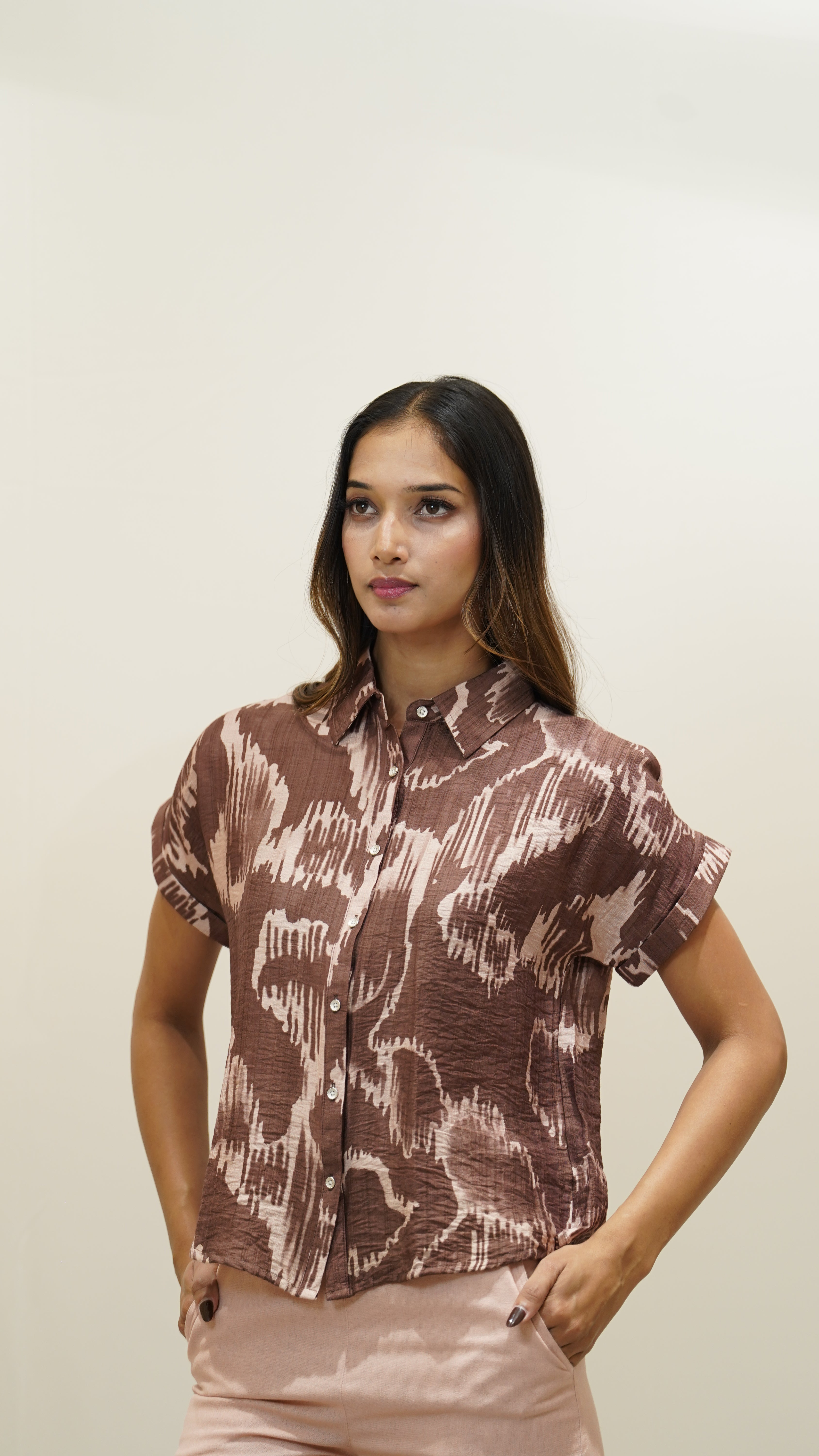 Abstract Print Shirt
