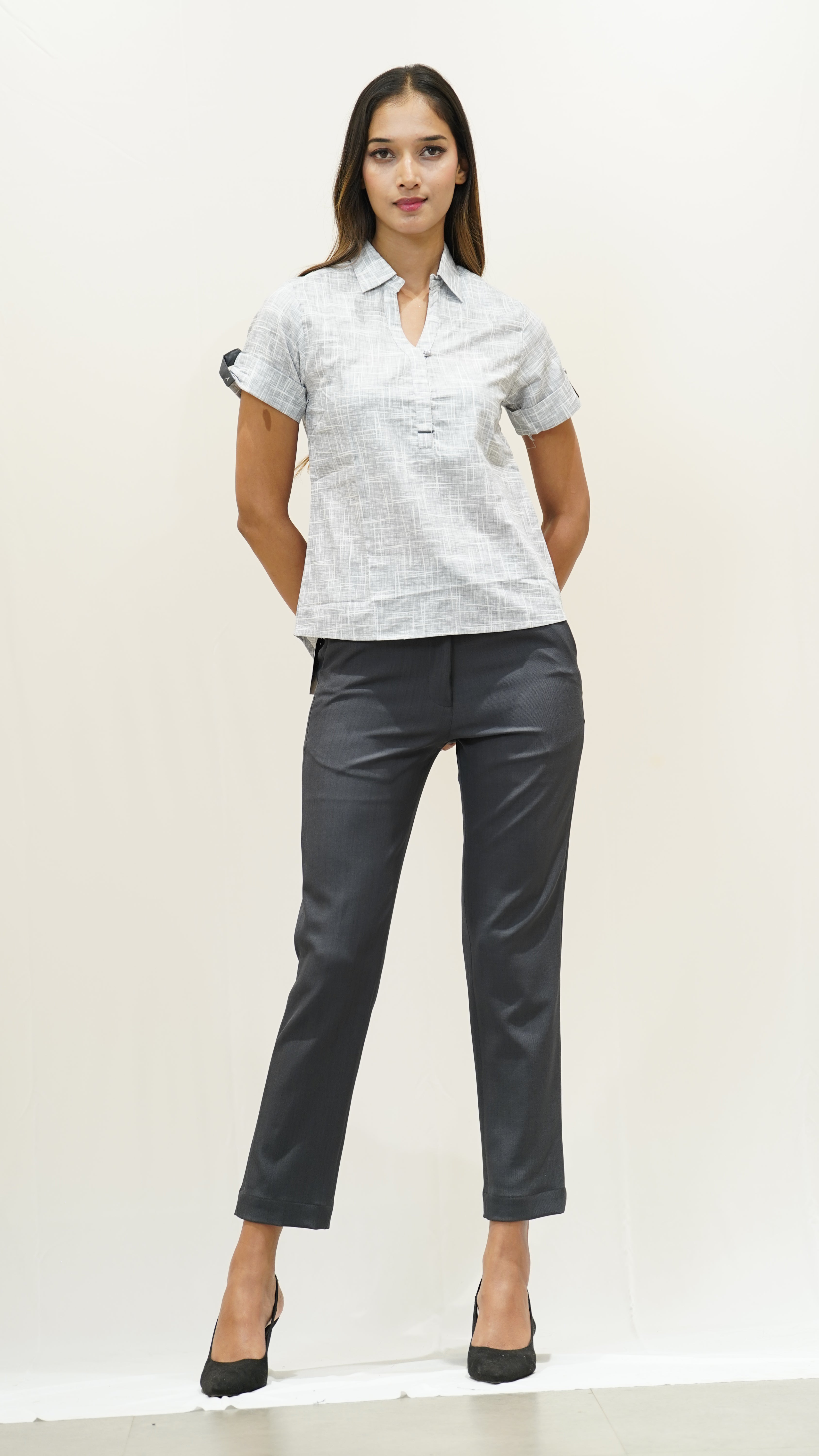 Slim-Fit Trousers
