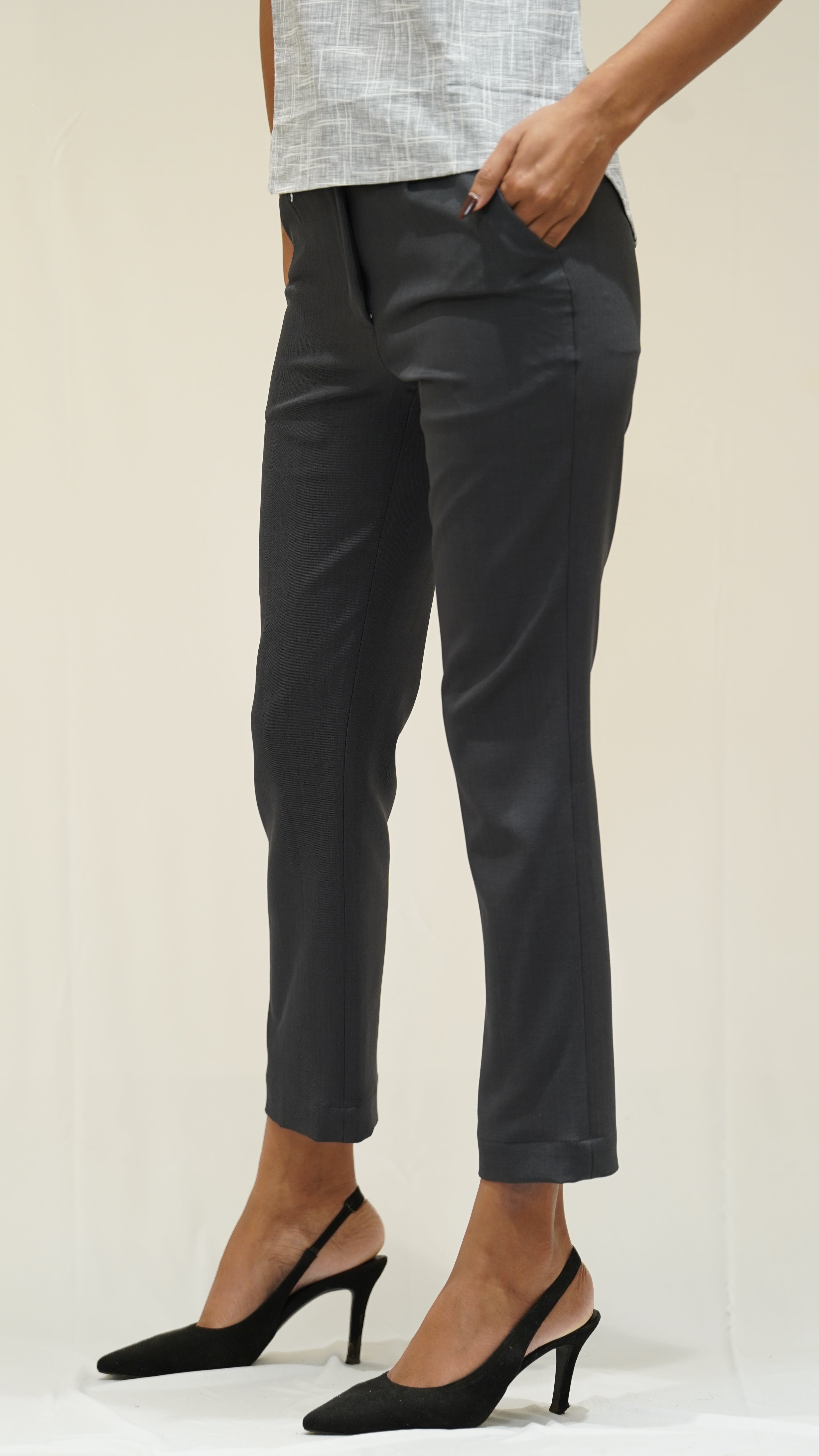 Slim-Fit Trousers