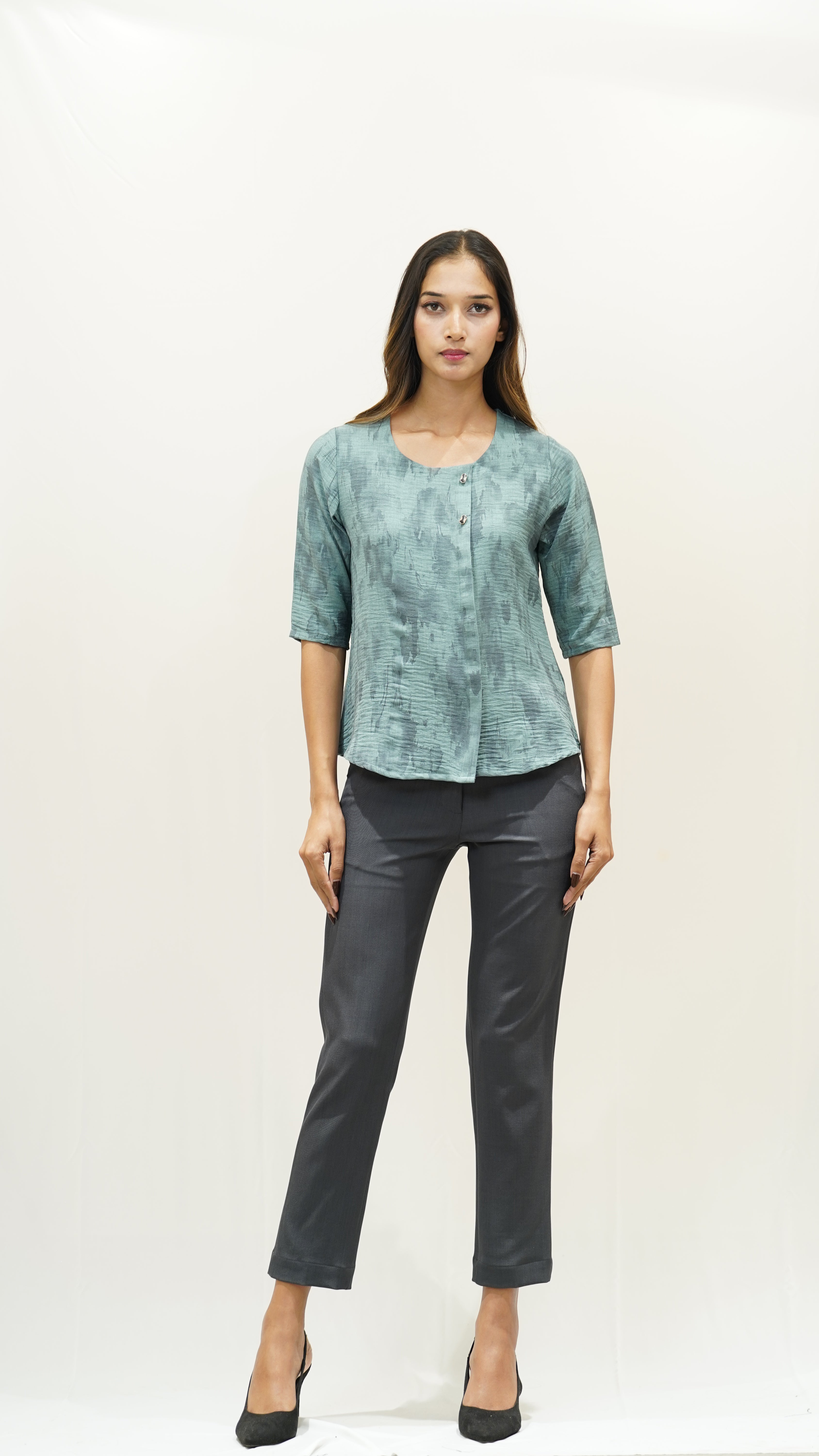 Abstract Textured Top