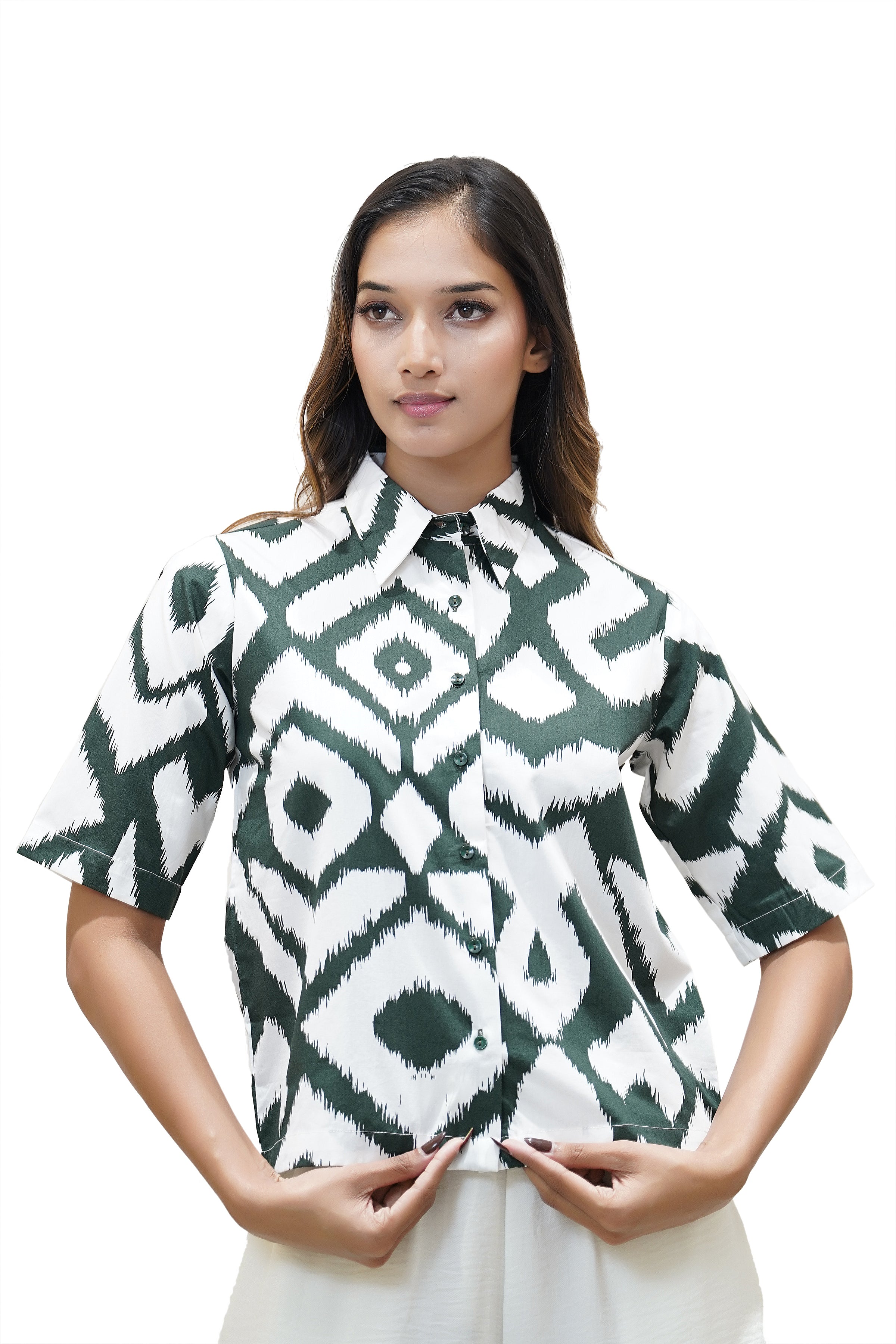 Printed Short-Sleeve Shirt